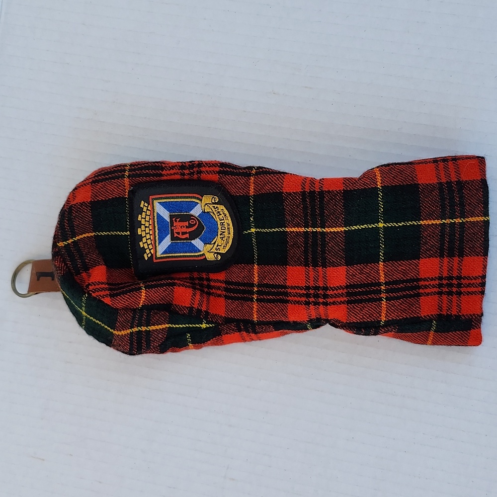 ST. ANDREWS SET OF SCOTTISH WOOL GOLF CLUB HEADCOVERS - Picture 2 of 12